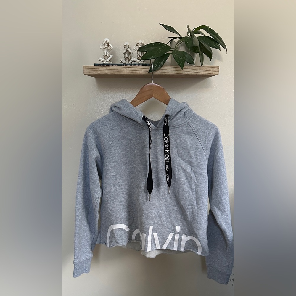 Calvin Klein Heather Gray Sweatshirt